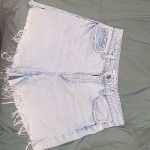 Joes light wash jeans shorts